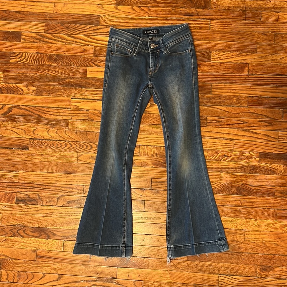 Girls Size 7 Grace in LA Flare Jean